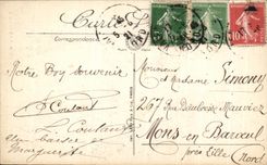 CPA Valenciennes Park Of Dodenne