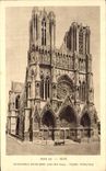 CPA Reims Cathedrale Notre Dame
