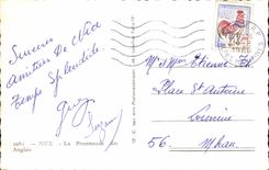 CPA Niza la caminata del ingles