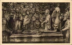 CPA Carennac Interieur de L'Eglise Mise au tombeau 