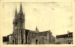 CPA St pol of Leon the Basilica