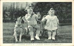 CPA oh como papa tiene colmo de la lanza la bola