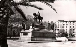 CPA Ajaccio Statue Of Napoleon 1st And His Four Brothers