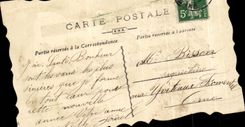CPA Voeux Fleurs 