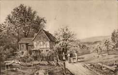 CPA Village bucolique 