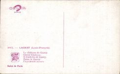 CPA Fantaisie Lachat Le chateau de Gurcy 