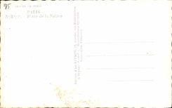 CPA Paris Places Nation