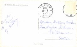 CPA Paris Places Harmony Eiffel Tower