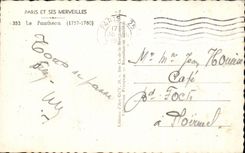 CPA Paris And Its Wonders the Pantheon