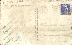 CPA Paris And Its Wonders Place Harmony