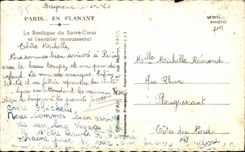 CPA Paris En Flanant Sacre Coeur Montmartre