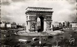 CPA Paris Et Ses Merveilles Place et Arc de triomphe de l'Etolle
