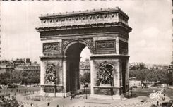 CPA Paris la Place de l'Efoile et l'Arc de Triomphe Place de l'Etoile and Arch of Triumph