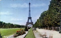 CPA Paris La Tour Eiffel 