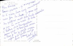 CPA Paris La Tour Eiffel 