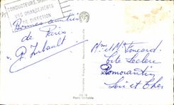 CPA Paris the Seine with the Quay of Orsay Eiffel Tower