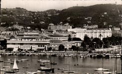 CPA the Cannes Dimension a Corner of the Port the casino