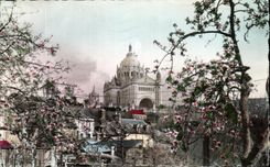CPA Lisieux visto en la basilica