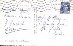 CPA Lisieux visto en la basilica