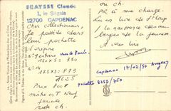 CPA Lisieux Sainte Teresa del nino de Jesus en su caza