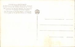 CPA Fleury in front of Douaumont the Monument of the Vault Sainte Fine Militaria lion