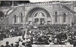 CPA Lourdes Blessing of the Patients