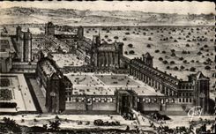 CPA Vincennes Seen View of the Castle