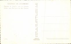 CPA Chateau De Chambord Facade Et Jardins Sur Le Cosson 