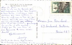 CPA Pau Sur Le Boulevard Des Pyrenees Le Matin