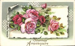 Cumpleanos feliz de las flores de la imaginacion de CPA