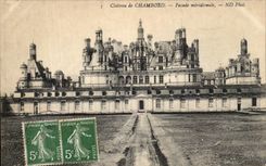 CPA Chateau De Chambord Facade Meridionale