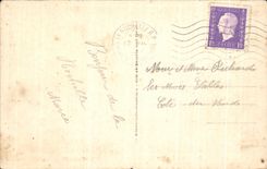 CPA La Rochelle ido del parque de Charruyer