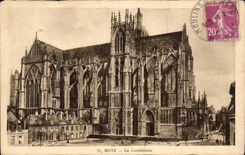 CPA Metz la catedral