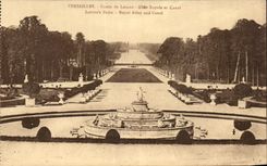 CPA Versailles Basin of Latone Allee royal and canal