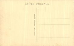 CPA Versailles Terrace of the Castle