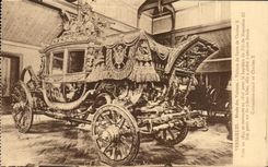 CPA Versailles Musee of the cars Conveys of sacring of Charles X