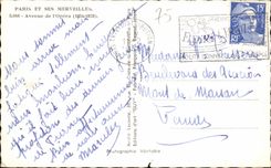 CPA Paris And Its Wonders Avenue of Opera