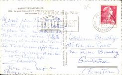 CPA Paris the bridge Alexandre III and the esplanade of Invalides