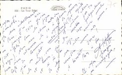 CPA Paris La Tour Eiffel