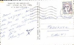 CPA Paris And Its Wonders the Town hall and the Bridge of Arcole