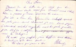 La fantasia de CPA florece Feliz Ano Nuevo