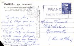 CPA Paris En Flanant Les fontaines de la porte de St Cloud 
