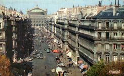 CPA Paris Avenue of Opera