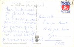 CPA Paris La Tour Eiffel