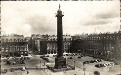 CPA Paris And Its Wonders Place Vendome and Colonne of the Large army