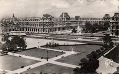 CPA Paris And Its Wonders View On the Place And the Palate Of the Louvre