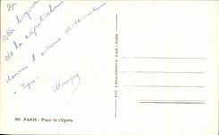 CPA Paris Places Opera