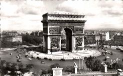 CPA Paris En Flanant l'Arc de Triomphe de l'Etoile