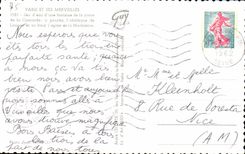 CPA Paris And Its Wonders Dancing water of a fountain of the place of the Harmony