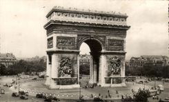 CPA Paris Arc Triomphe de l'Etoile